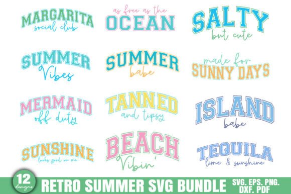 Download Summer SVG Bundle, Beach Vacation Quotes - Quote Collection