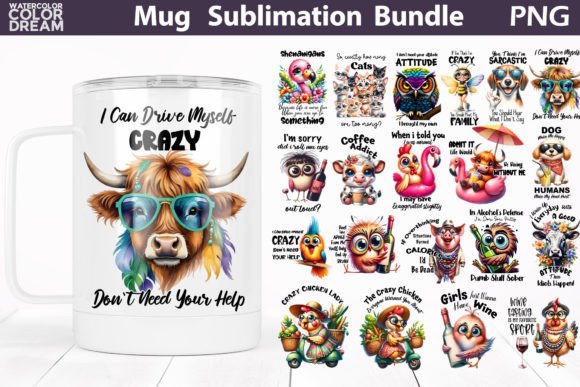 Download Funny Quotes Mug Sublimation Bundle - Quote Collection