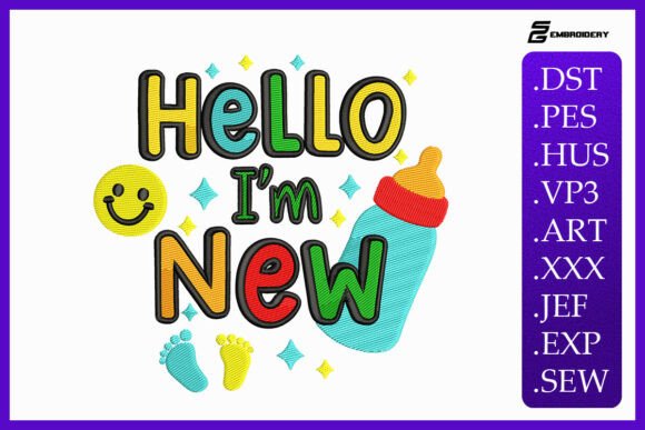 Download Hello I'm New - Baby Quote - Quote Collection